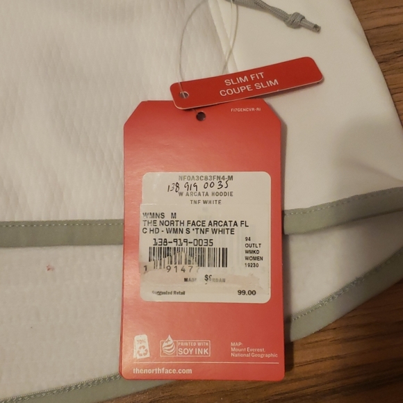 New - North face Arcata Fleece Hoodie - Picture 2 of 3